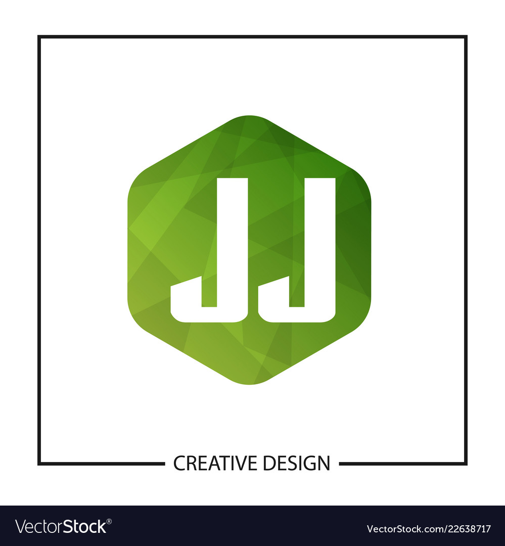 JJ Initial Logo Template – Monogram Style