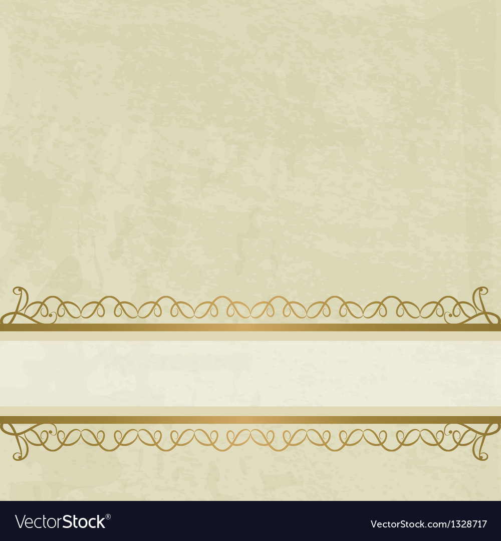 Pastel background with a calligraphic border