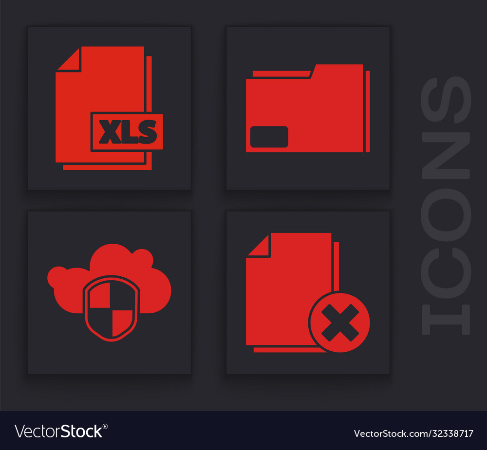 Set delete file document xls