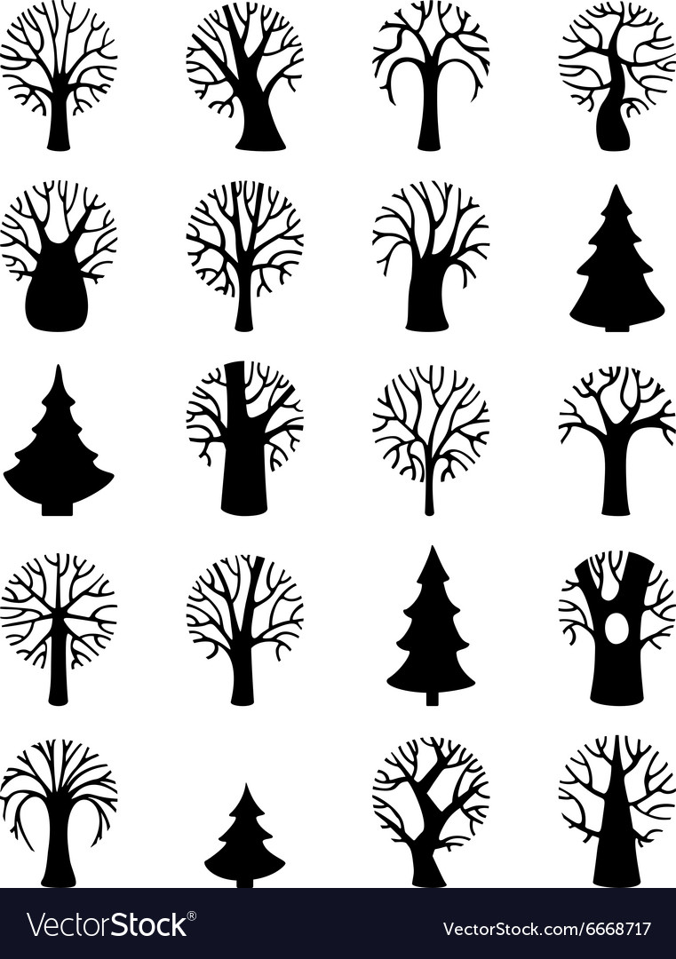 Set of tree symbols