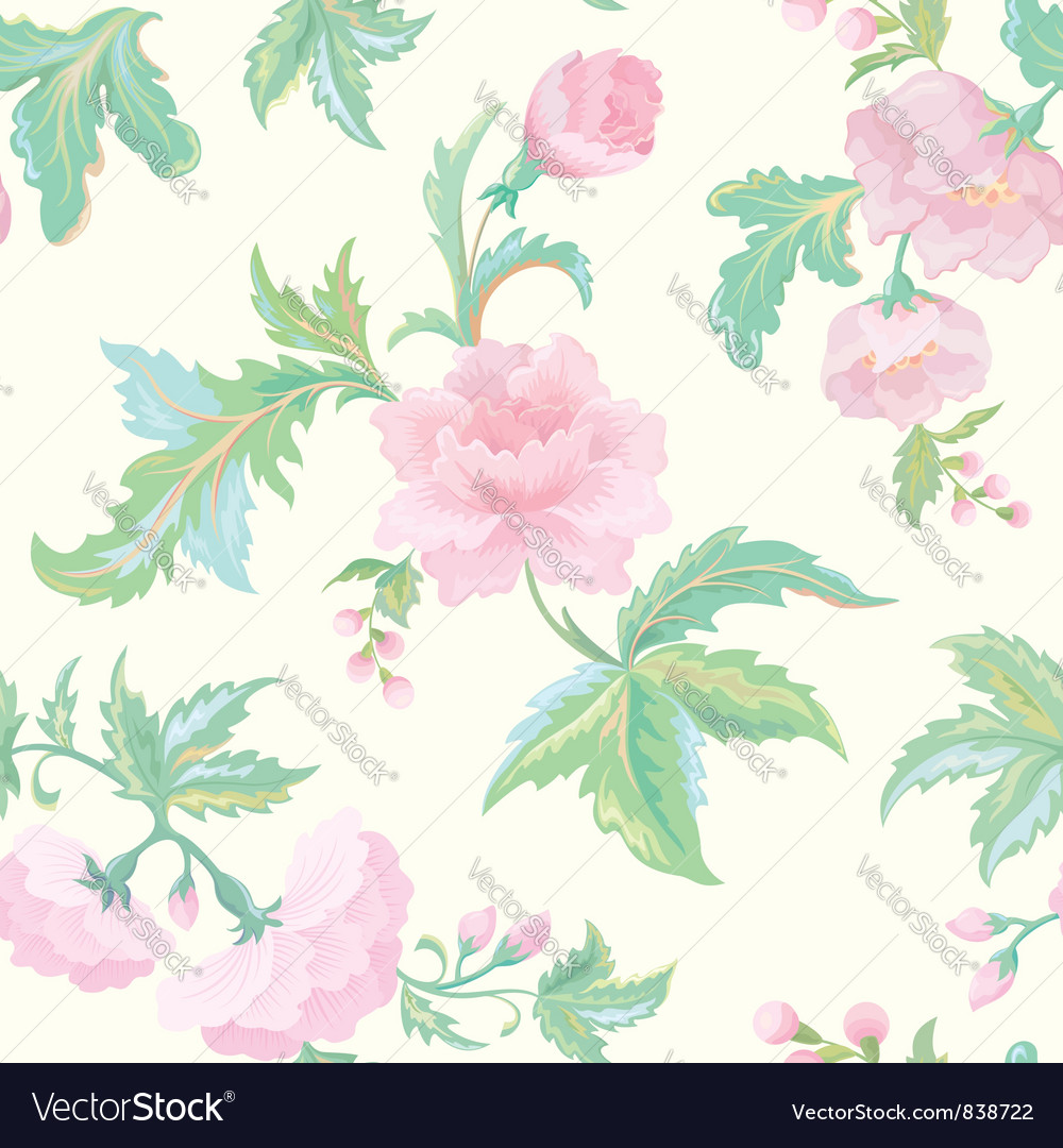 Flower pattern Royalty Free Vector Image - VectorStock