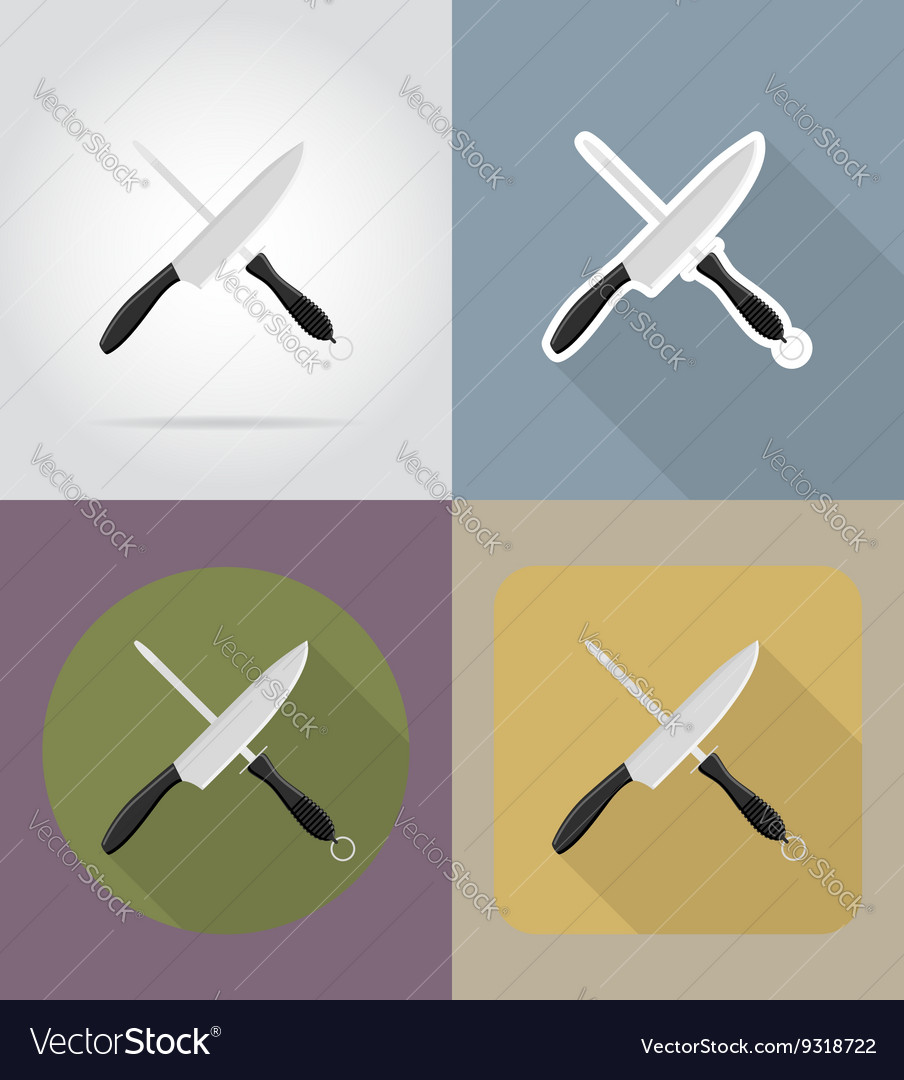Objekte für Lebensmittel flache Icons 03