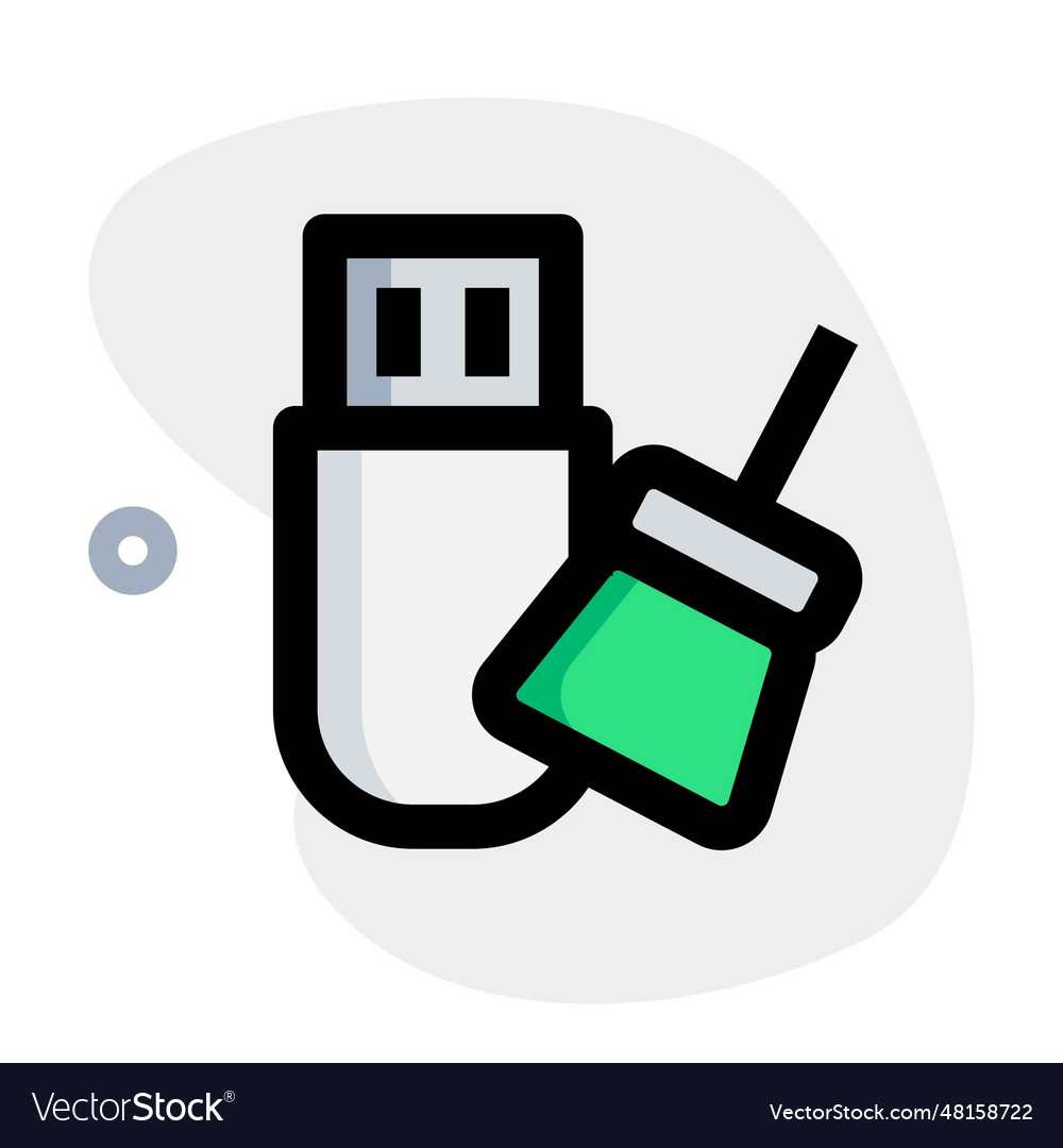 Removing dangerous viruses from usb data