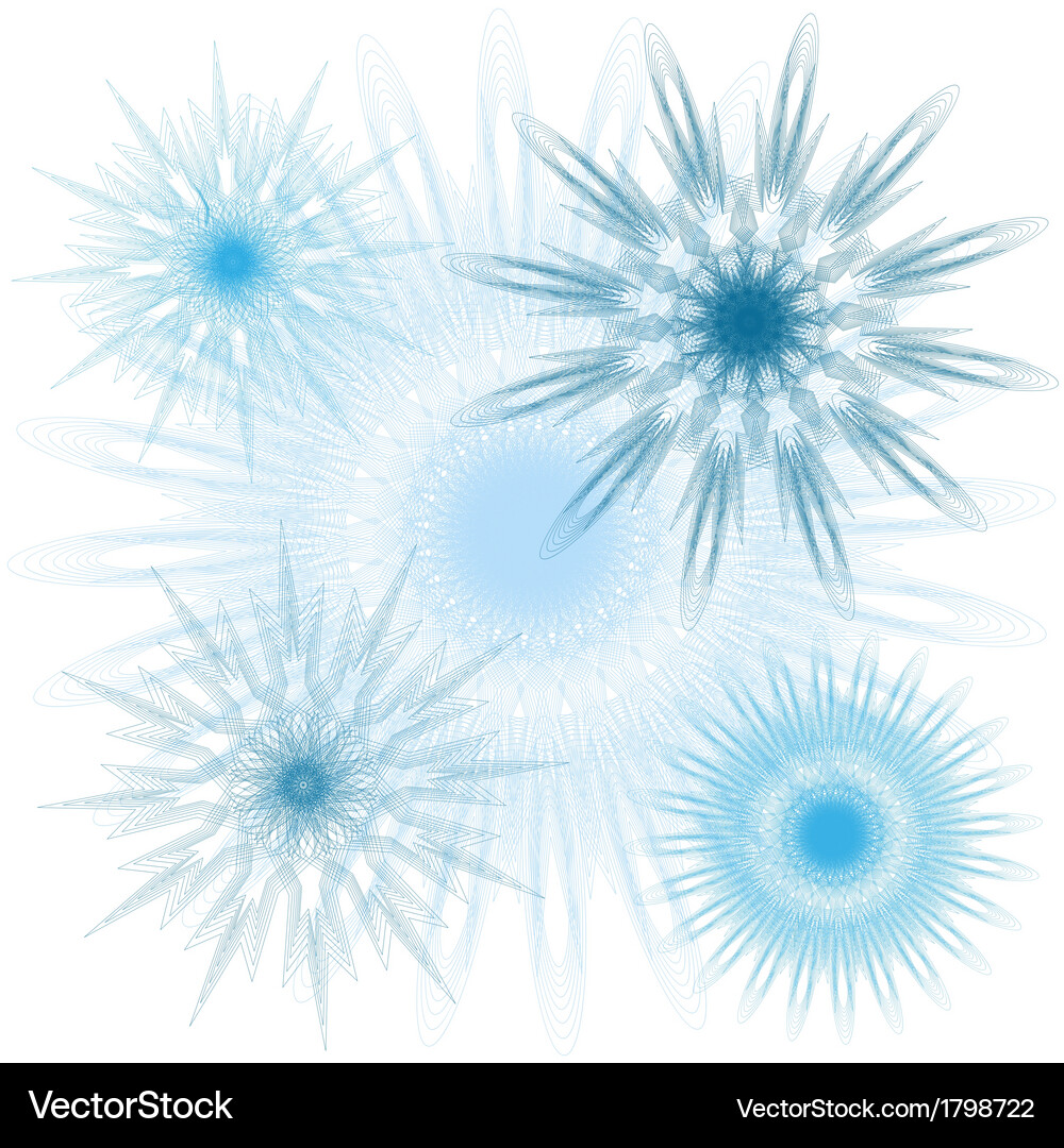 Round lace pattern Royalty Free Vector Image - VectorStock
