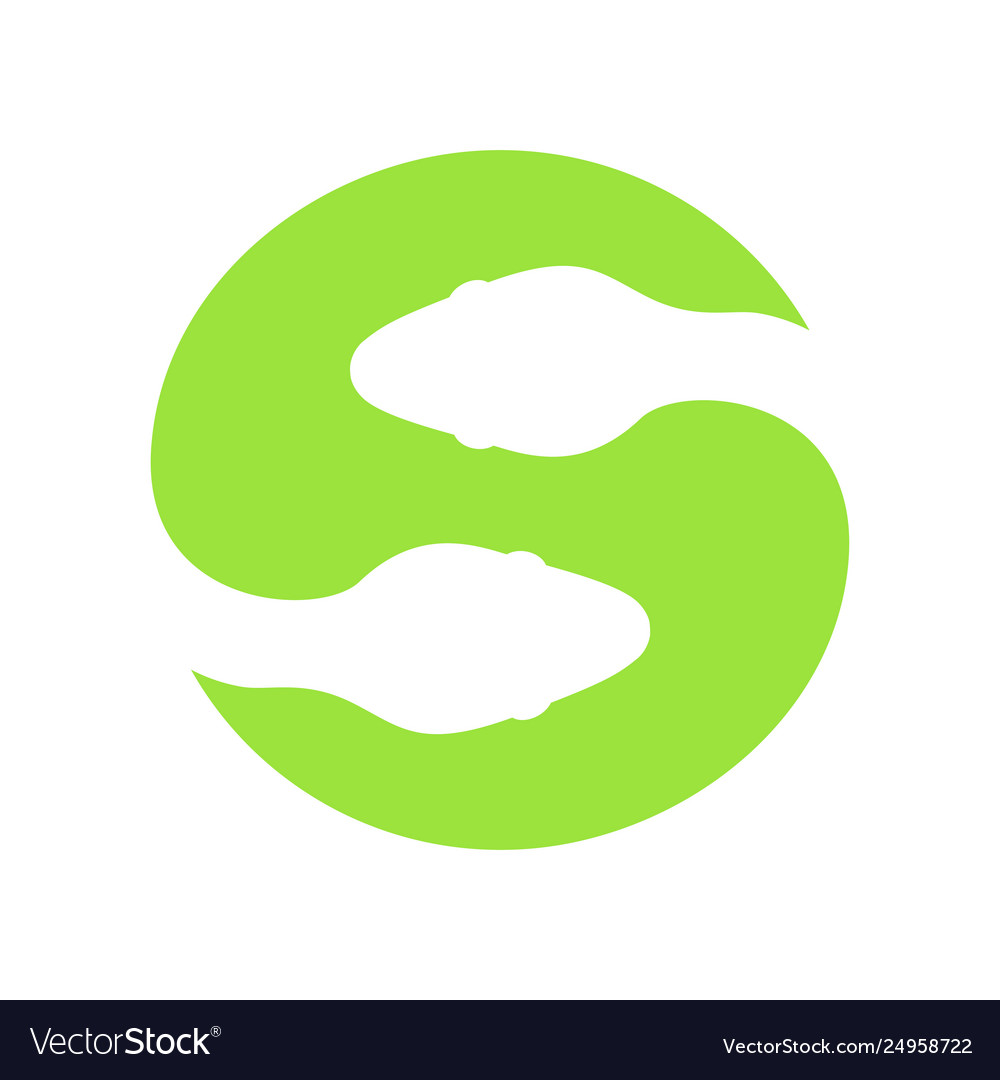 Sign silhouette snake isolated symbol icon