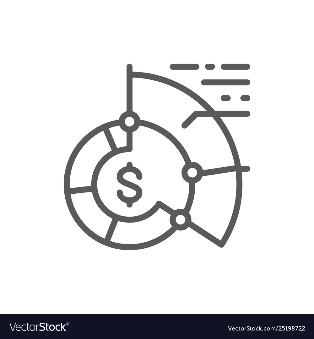 Statistics pie chart reports graph business