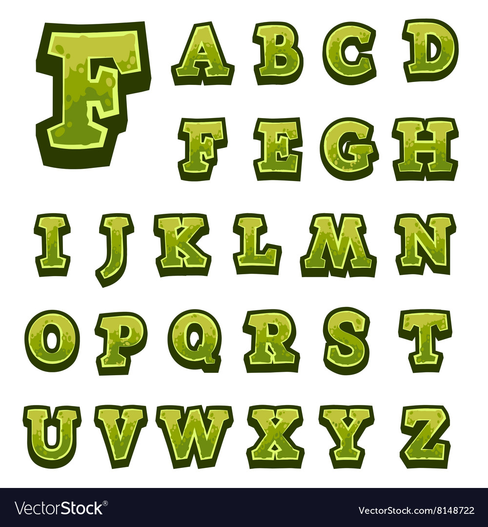 Stone game alphabet for user interfaces