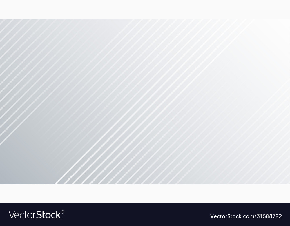 White and gray background with diagonal lines