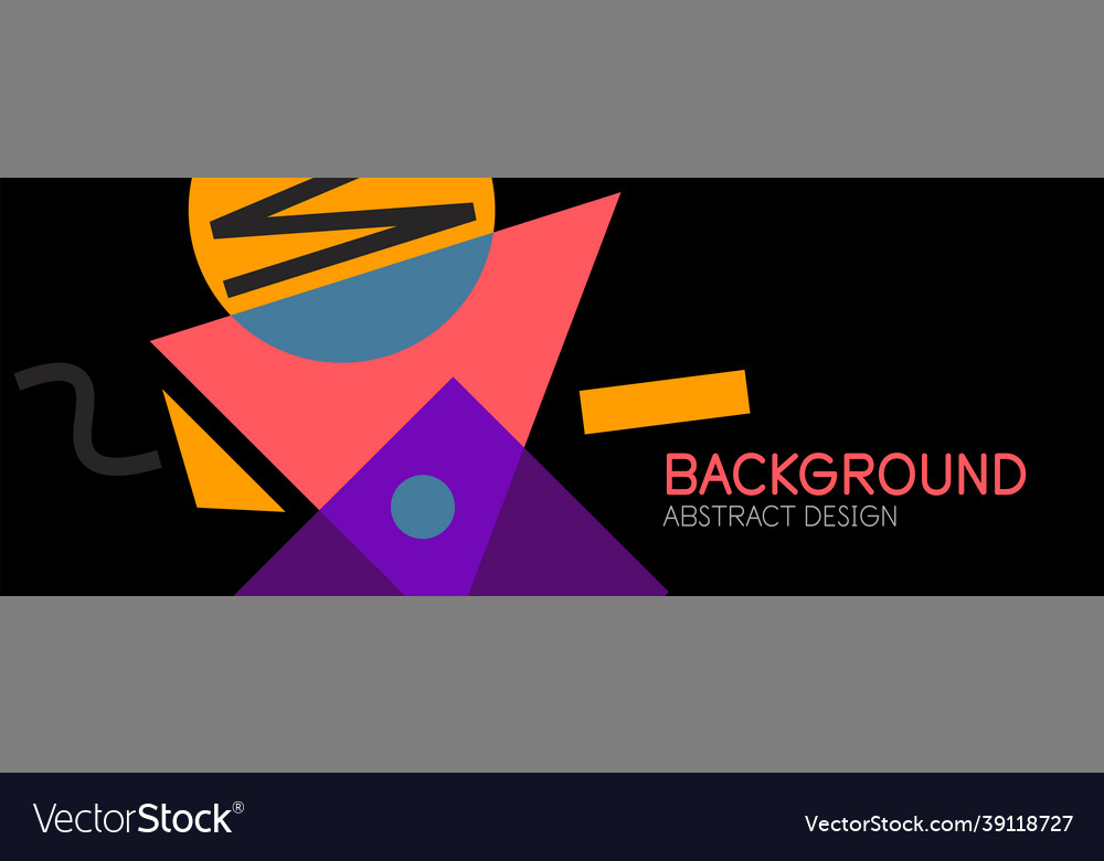 Abstract background blocks lines triangles