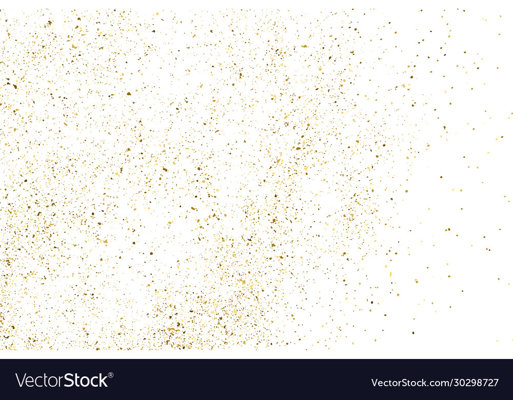 Gold glitter texture Royalty Free Vector Image