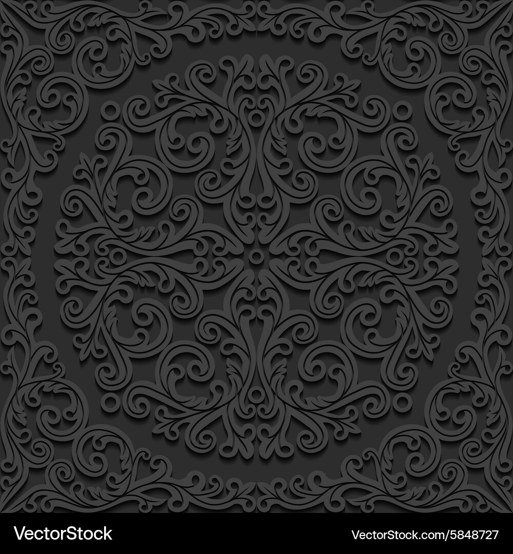 Seamless floral pattern Royalty Free Vector Image