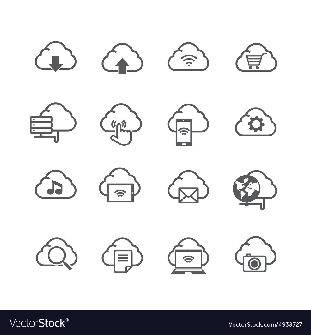 Set of cloud computer and social network