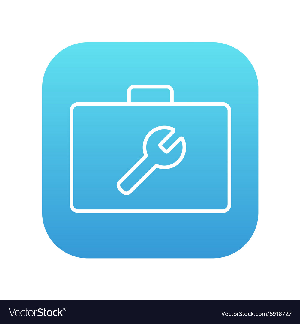 Toolbox line icon