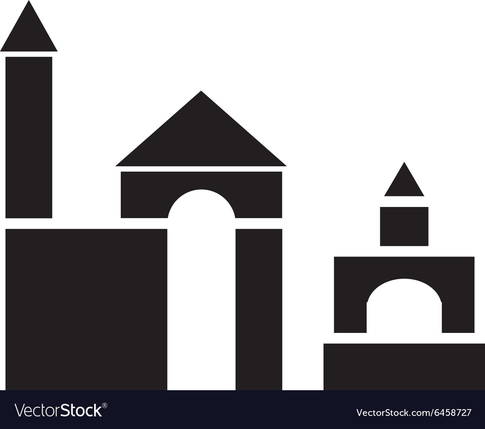 Toy silhouette Royalty Free Vector Image - VectorStock