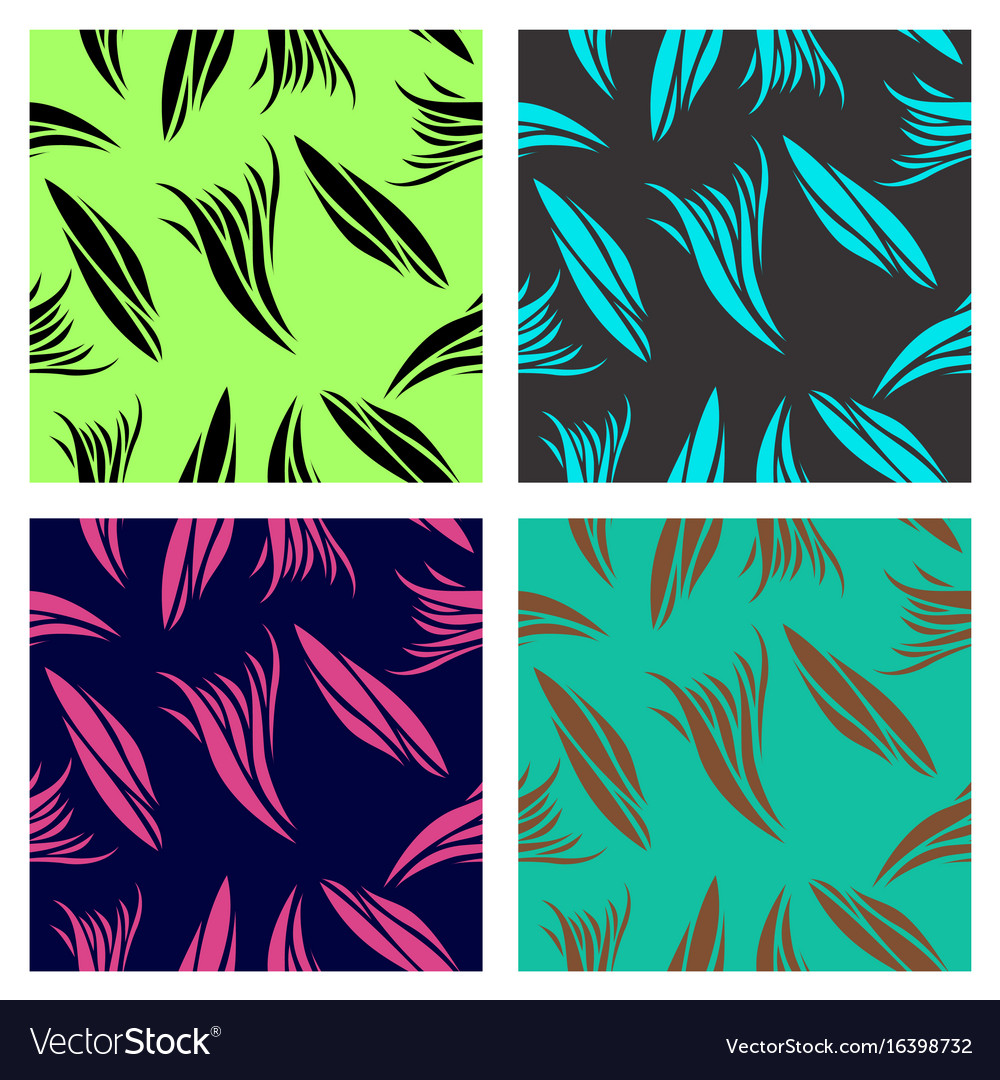 Assembly of patterns in striped style