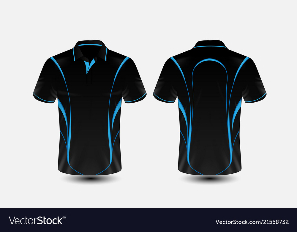 blue sports jersey