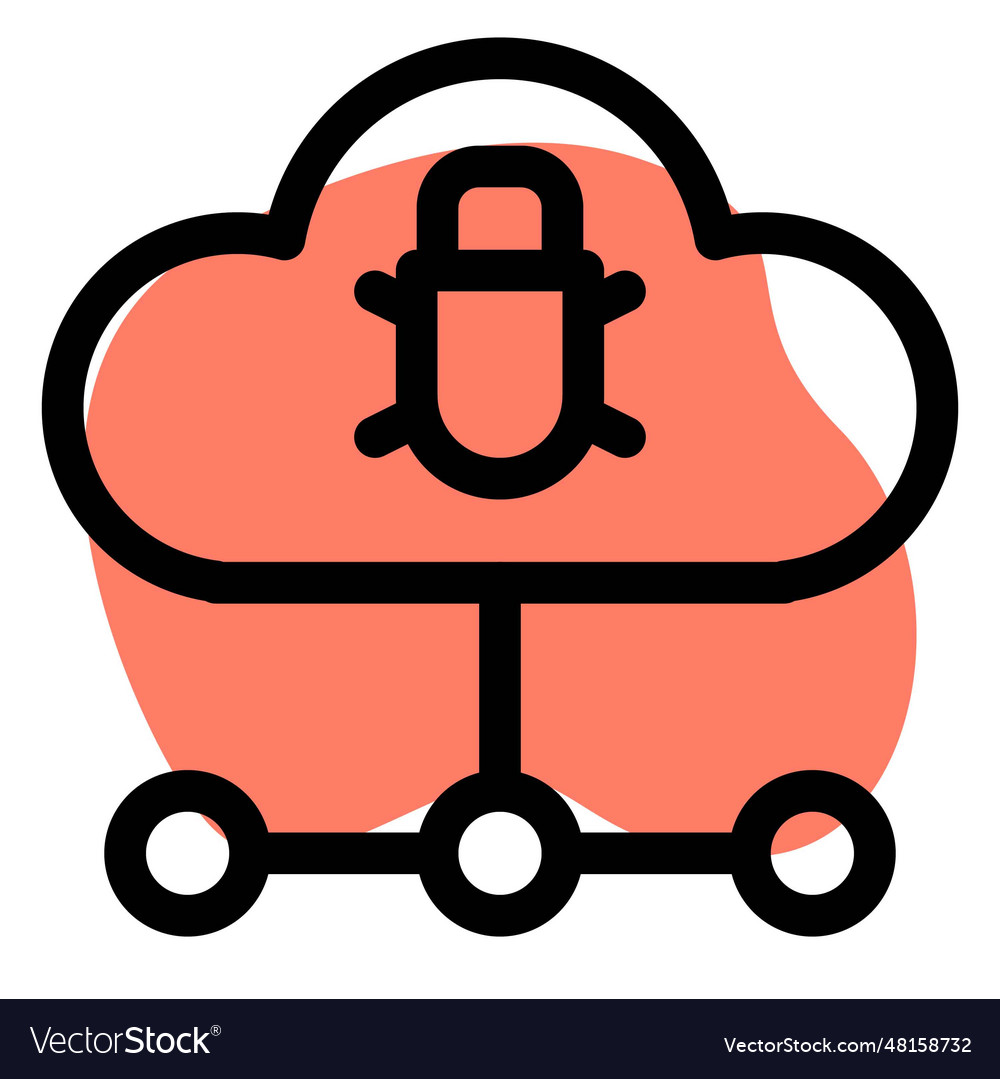 Cloud-based system with a dangerous virus
