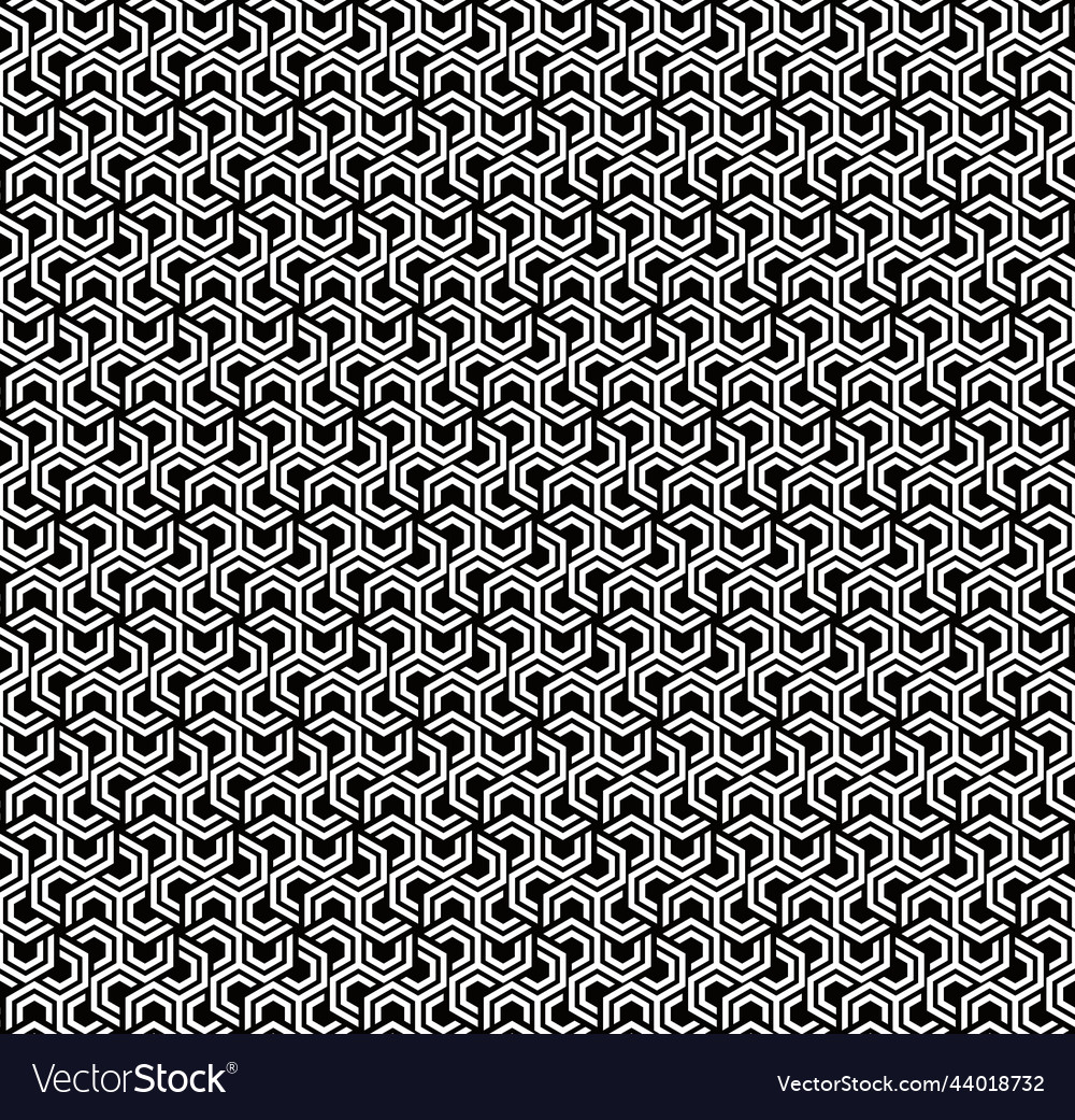 Geometric seamless pattern with lines