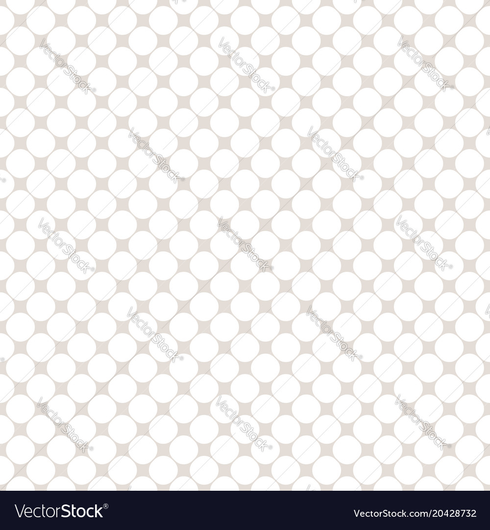 Seamless pattern with small white circles Vector Image