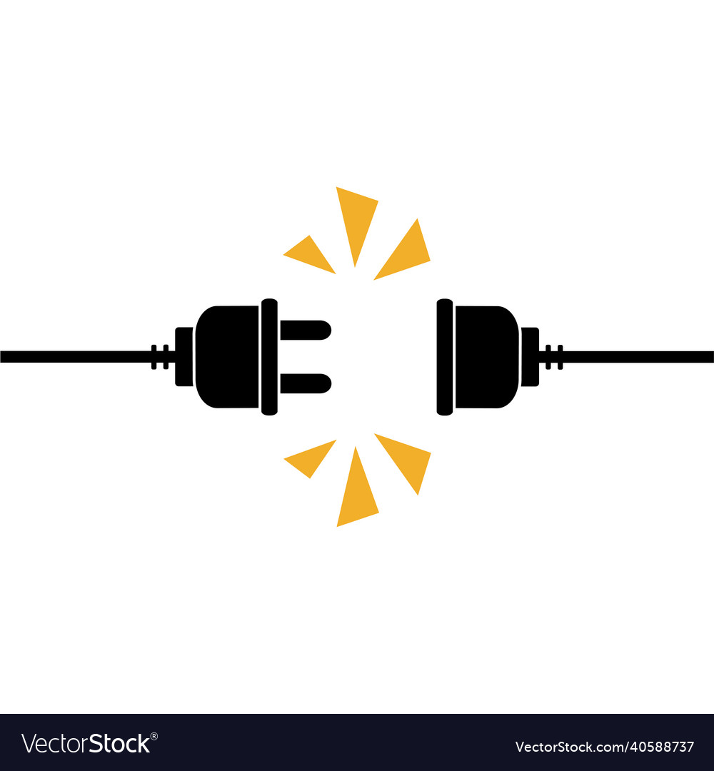 Electric socket with a plug connection