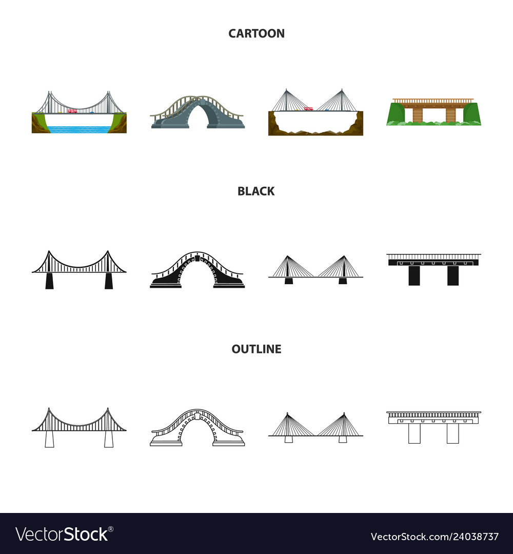 Isolated object of connection and design logo set vector image Isolated object of connection and design logo set
