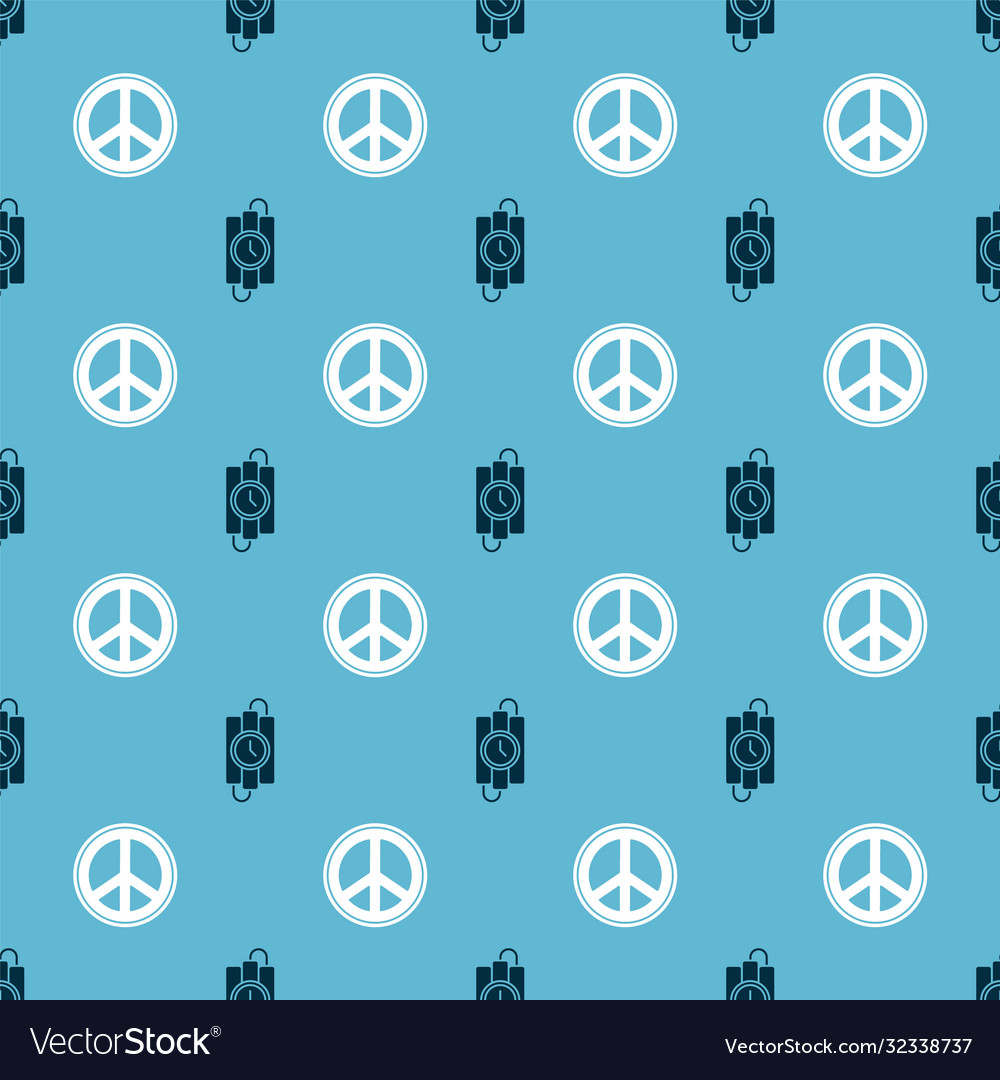 Set dynamite stick and timer clock peace