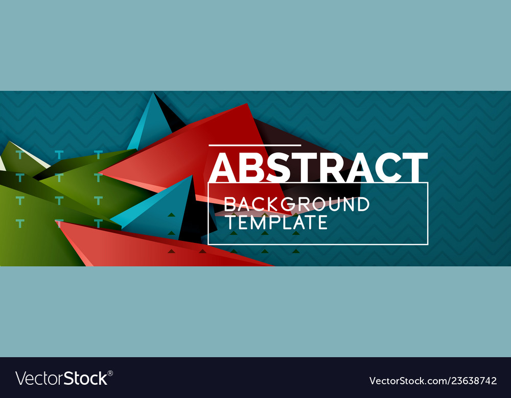 Abstract background colorful minimal Vector Image Abstract background colorful minimal