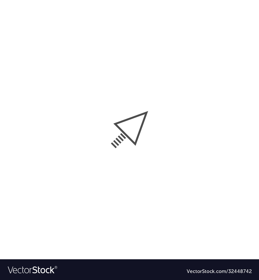 Mouse cursor pointer icon logo