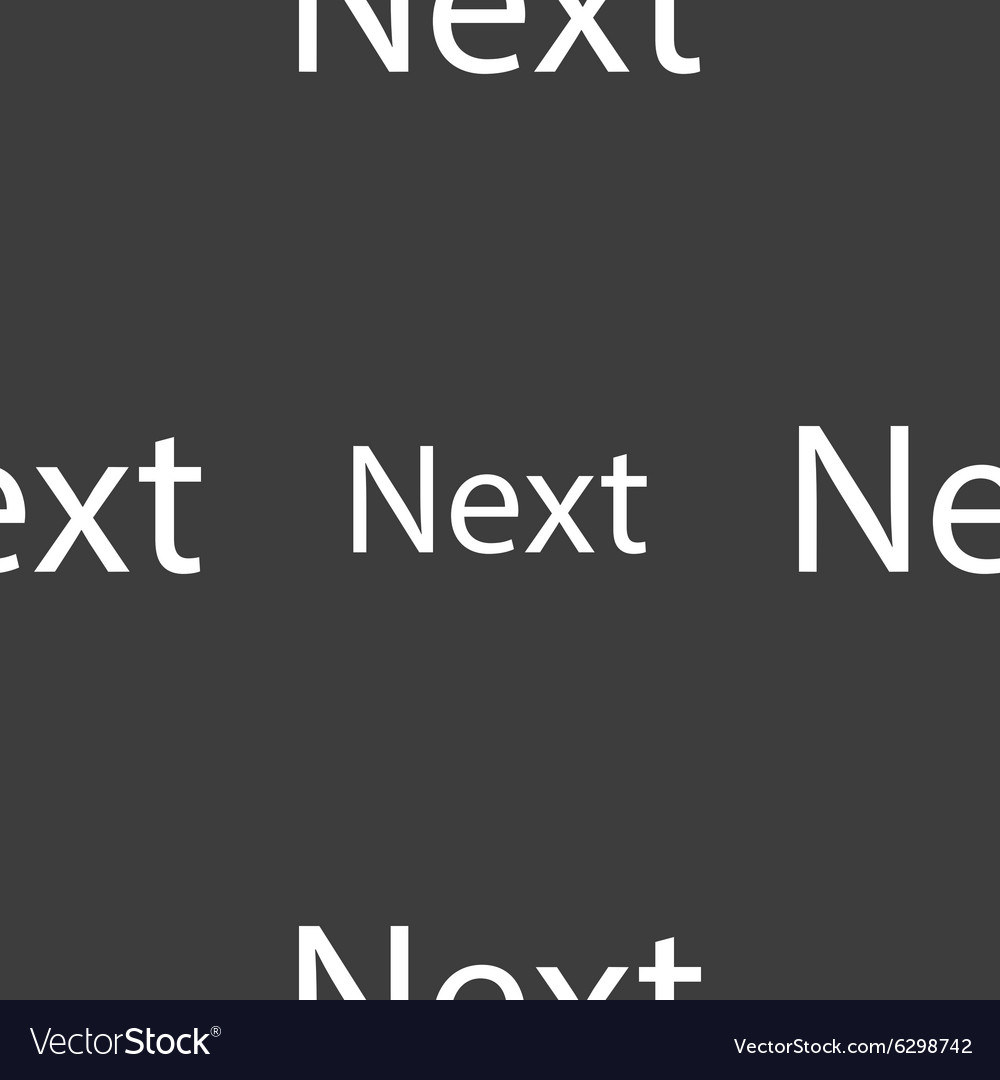 Next sign icon navigation symbol seamless pattern