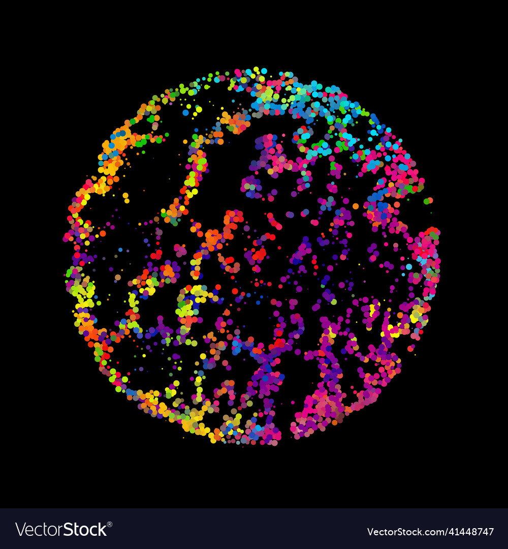 Bright abstract image in a modern style vector image Bright abstract image in a modern style