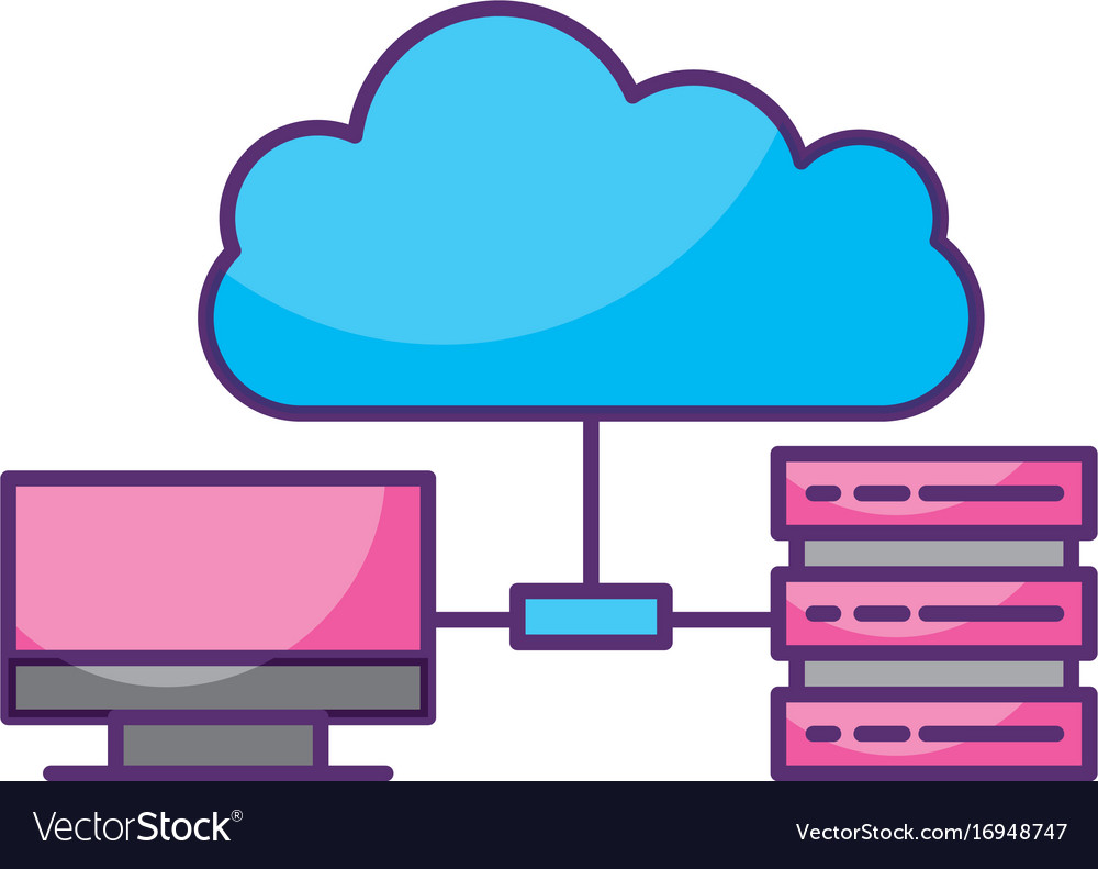 Cloud computing with server