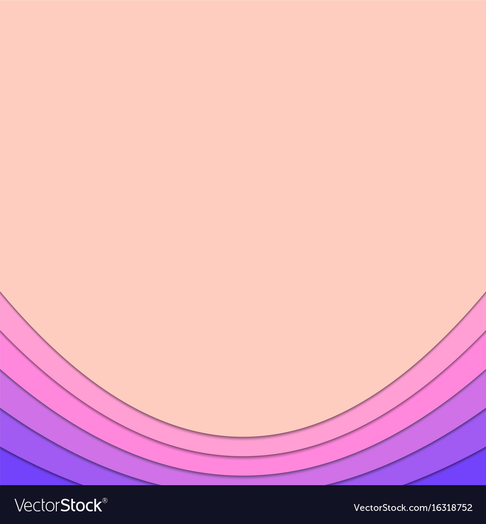 Abstract background from curved layers