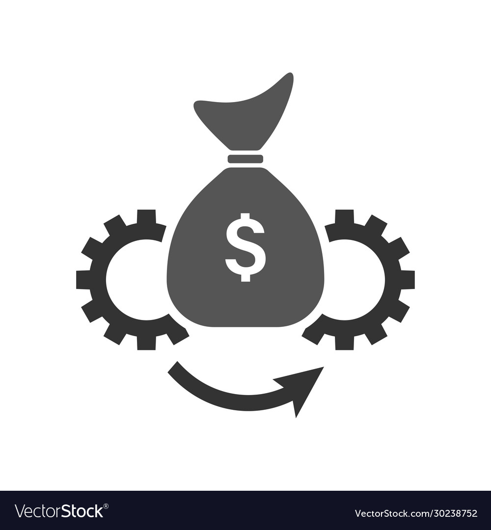 Asset Management Icon Flat Royalty Free Vector Image 9625