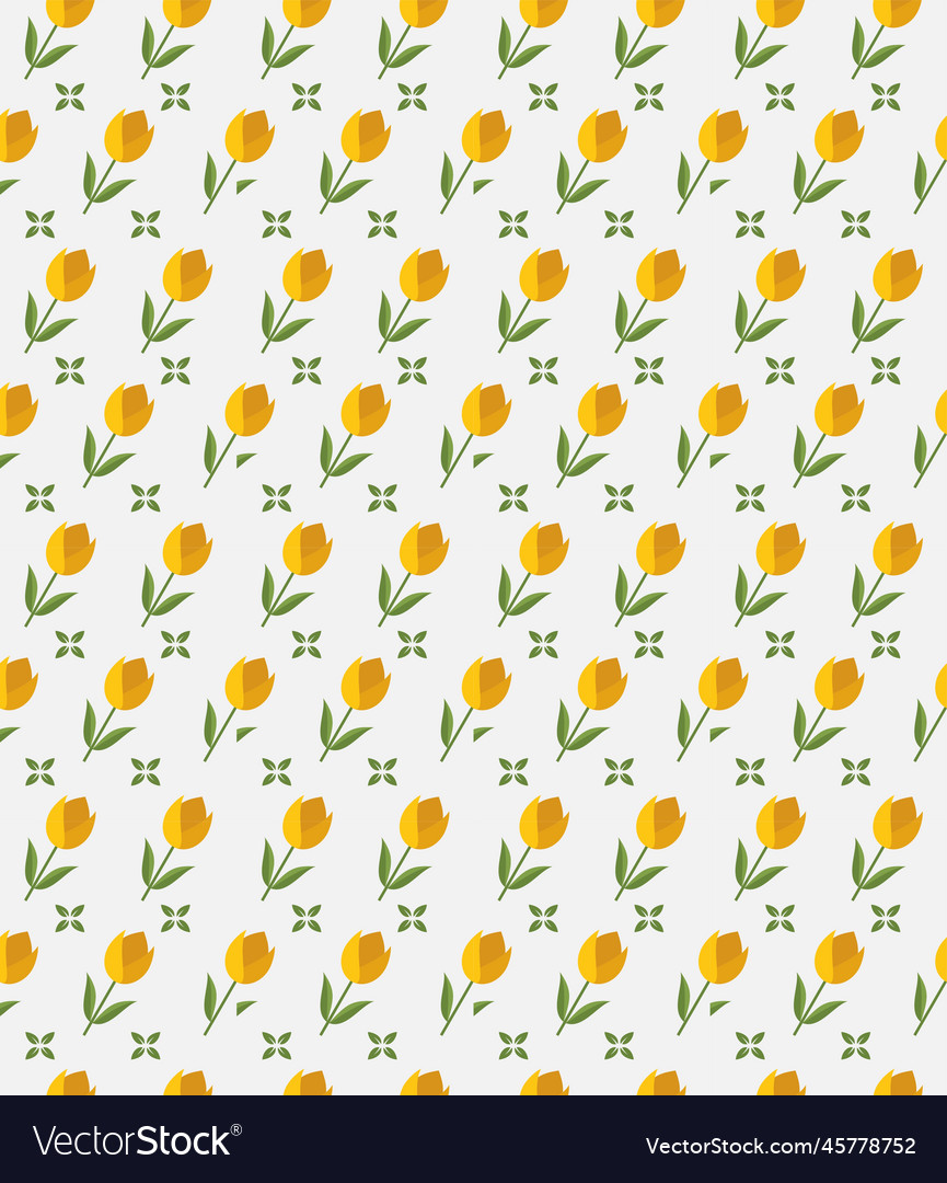 Beautiful pattern with flower background template vector image Beautiful pattern with flower background template
