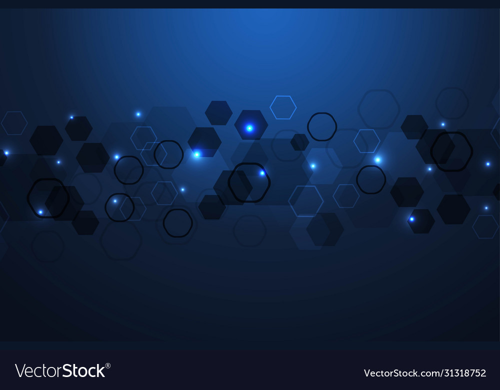 Big data visualization background modern Vector Image Big data visualization background modern