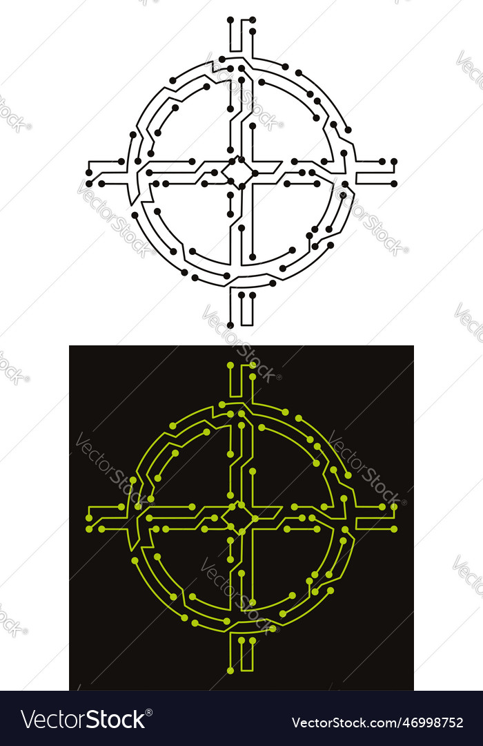 Elektrisches Schema des Suchersymbols