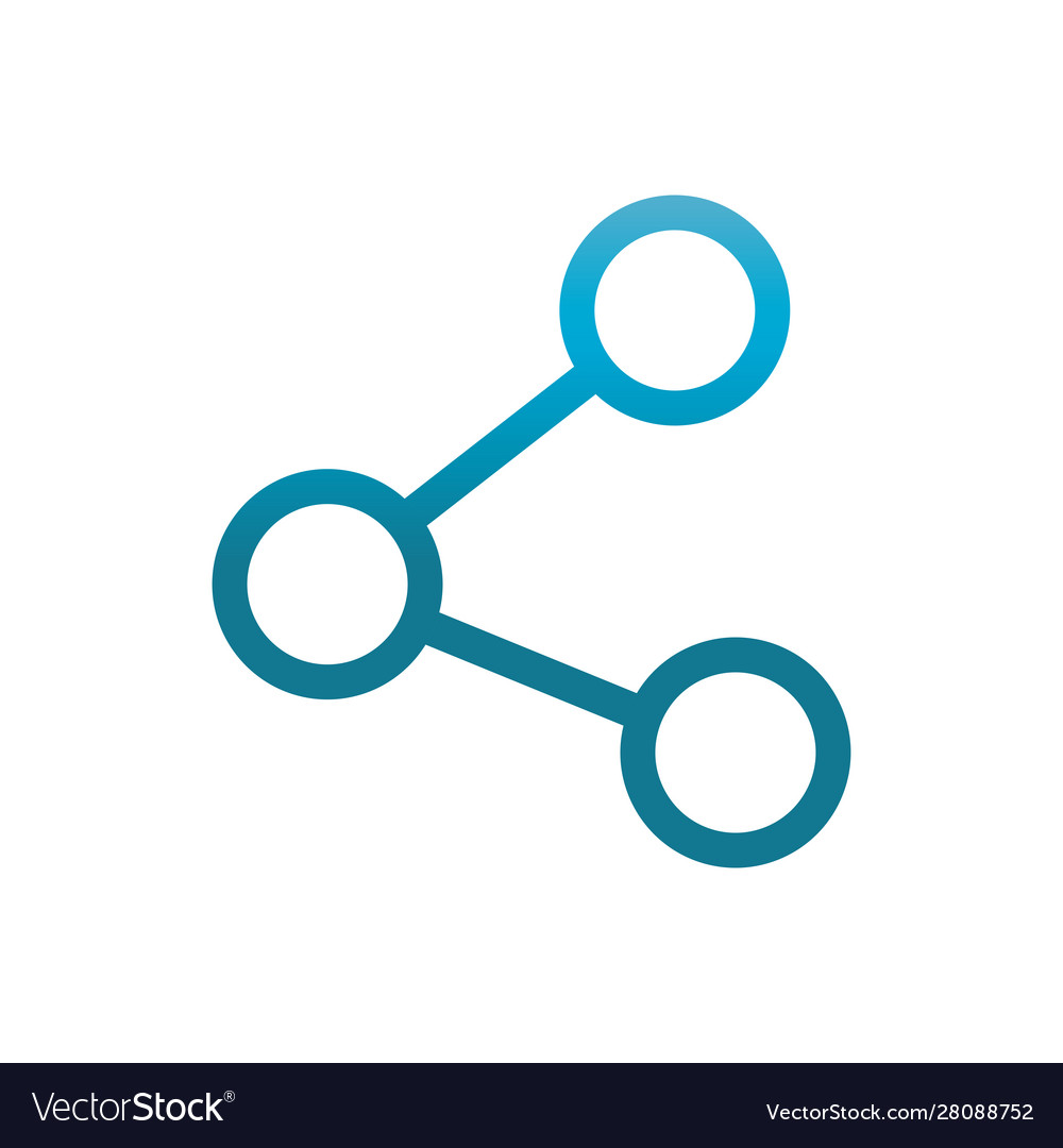 Sharing content user interface blue gradient