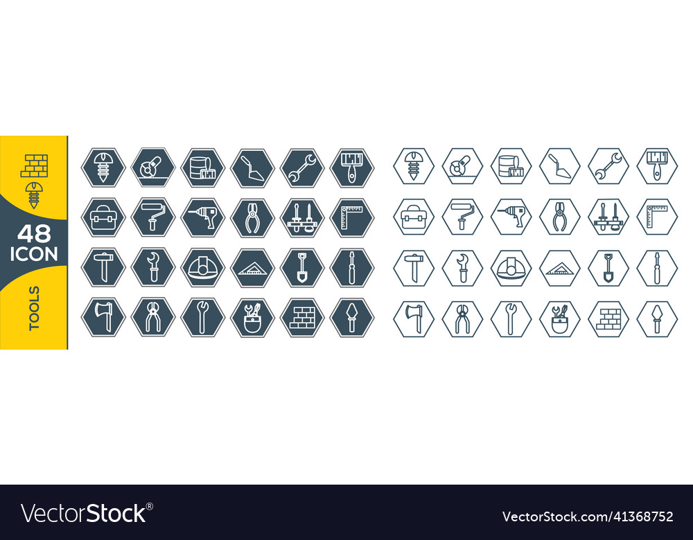 Simple set of engineering related line icons Vector Image Simple set of engineering related line icons