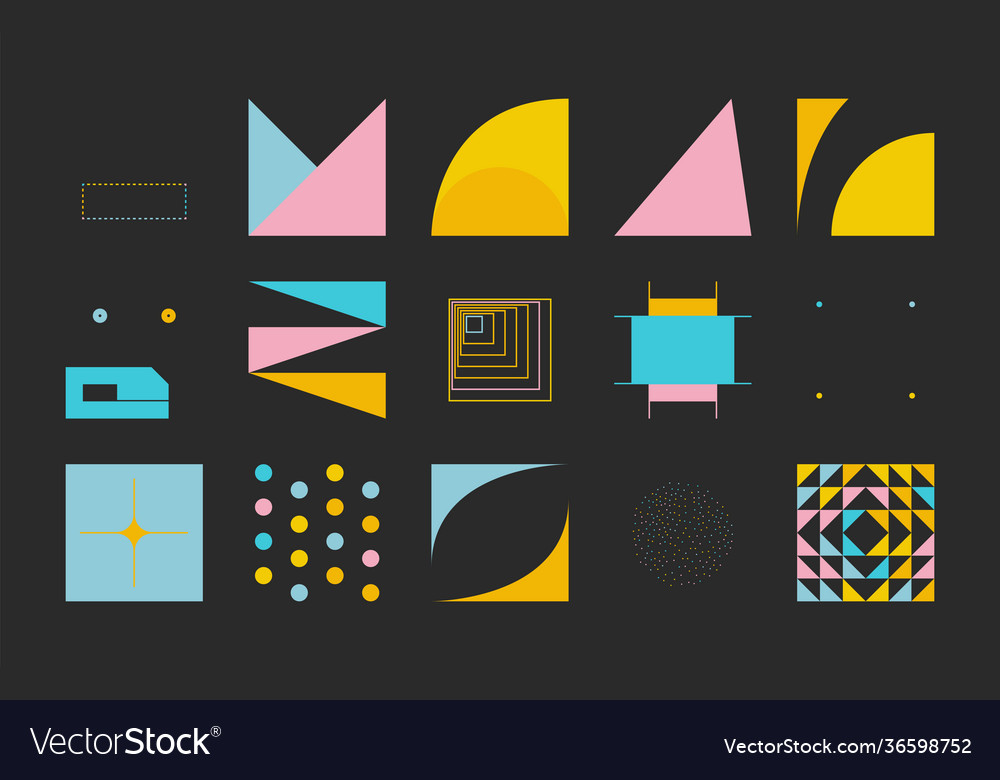 Technology abstract pattern design vector image Technology abstract pattern design