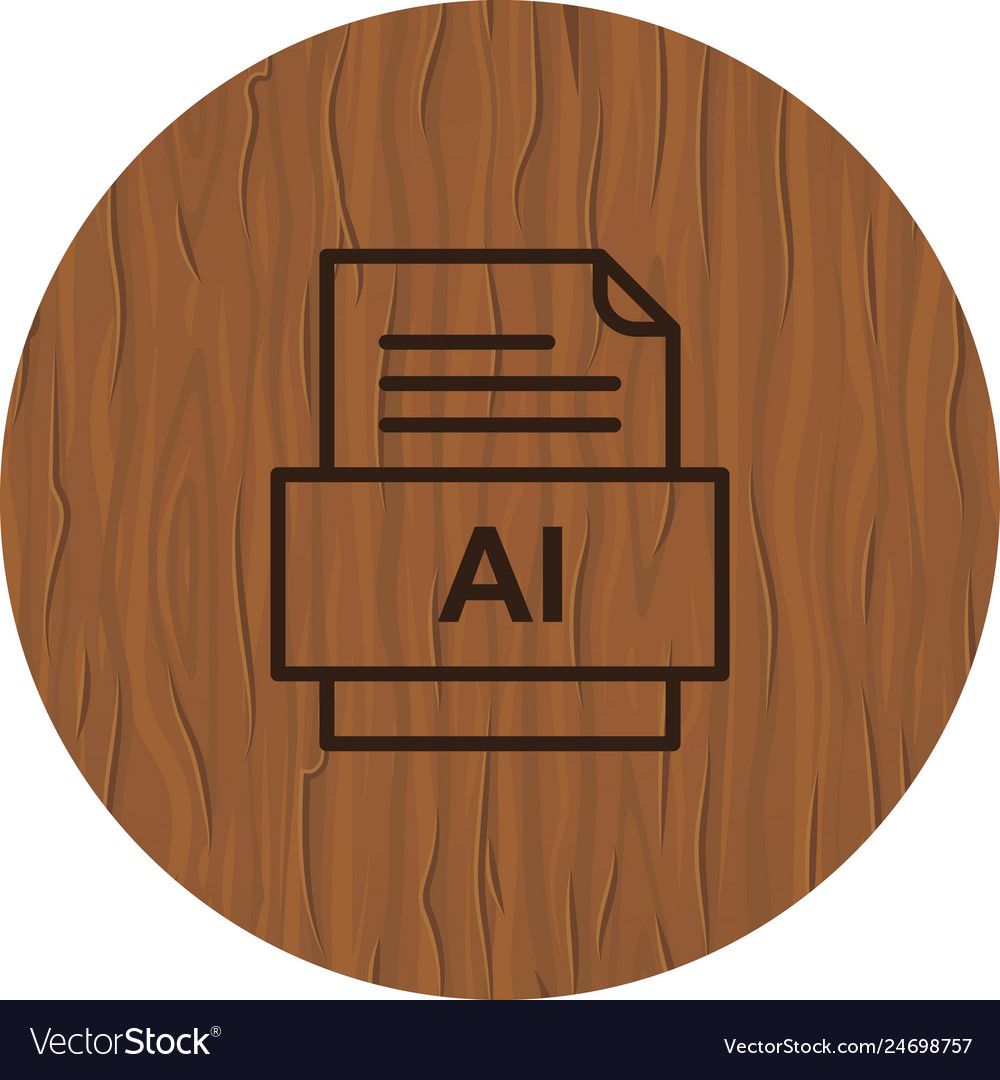 Ai file document icon