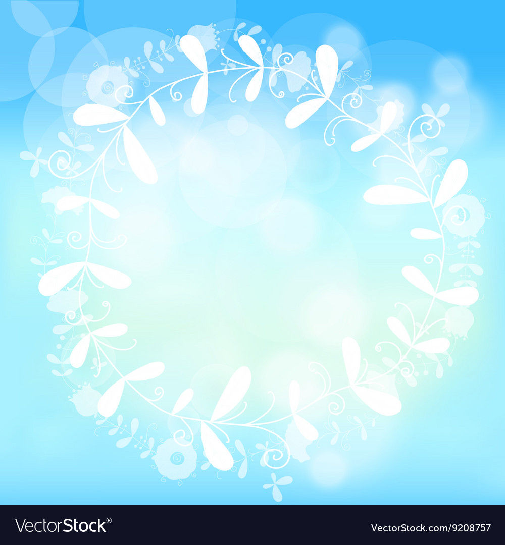 Blurred sky background with a pattern