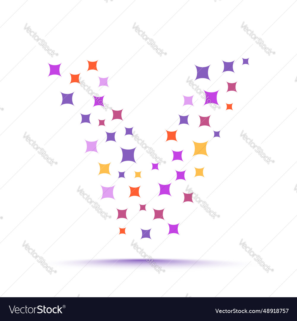 Minimal geometric trendy abstract shape pattern