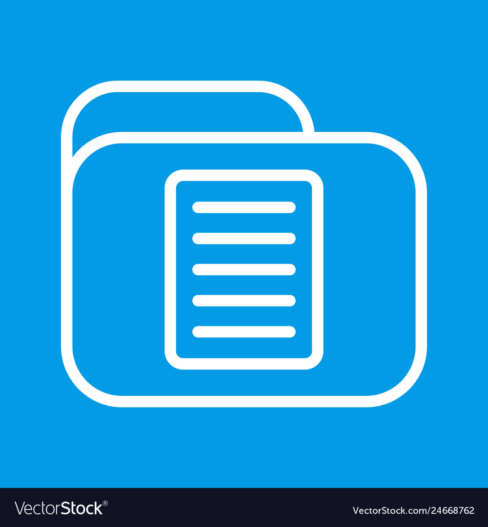 Document folder icon