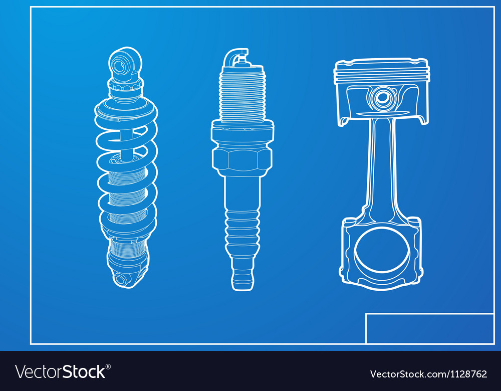 Engine Components Blueprint