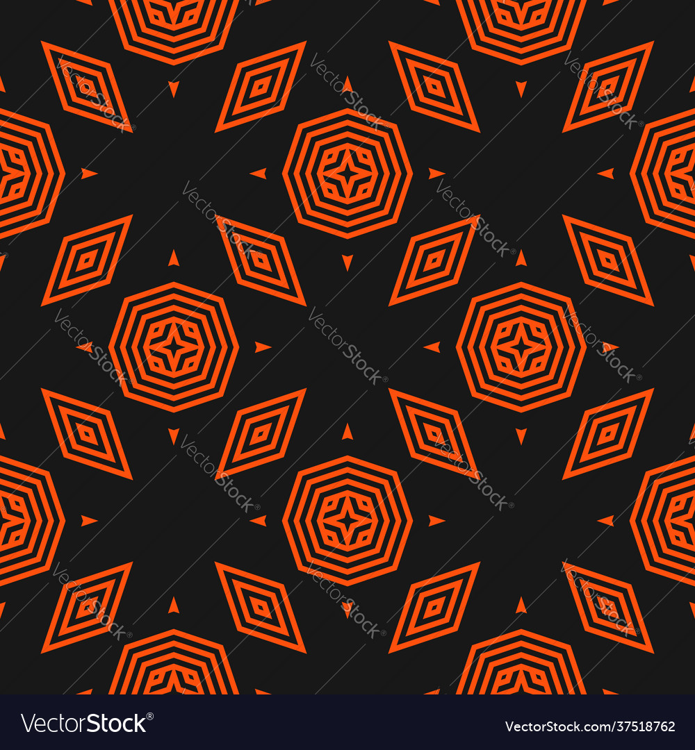 Geometric seamless pattern linear background vector image Geometric seamless pattern linear background