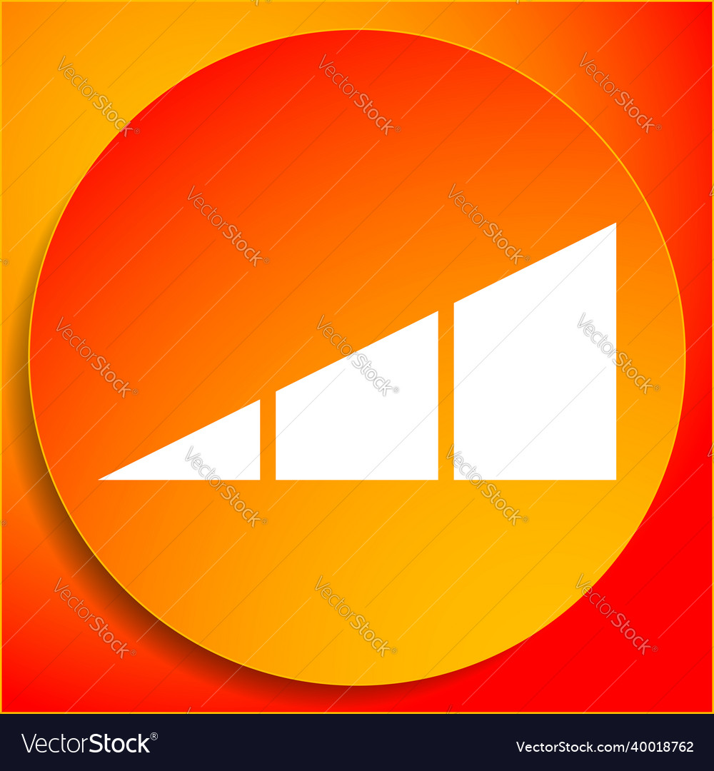 Level progress indicator icon meter gauge