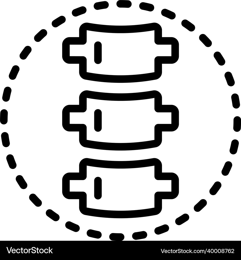Spine Royalty Free Vector Image - VectorStock