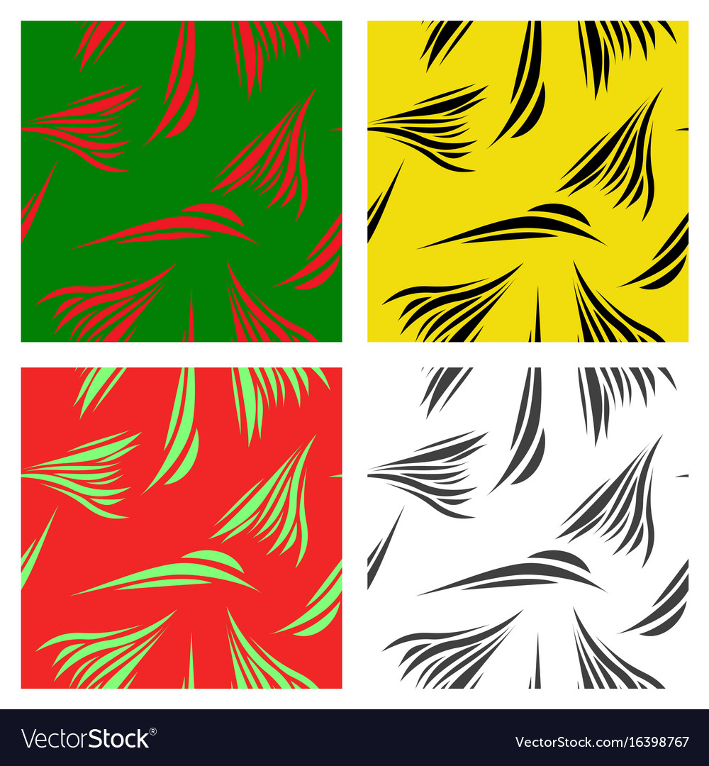 Assembly of patterns in striped style
