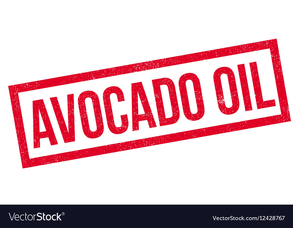 Avocado Öl Stempel