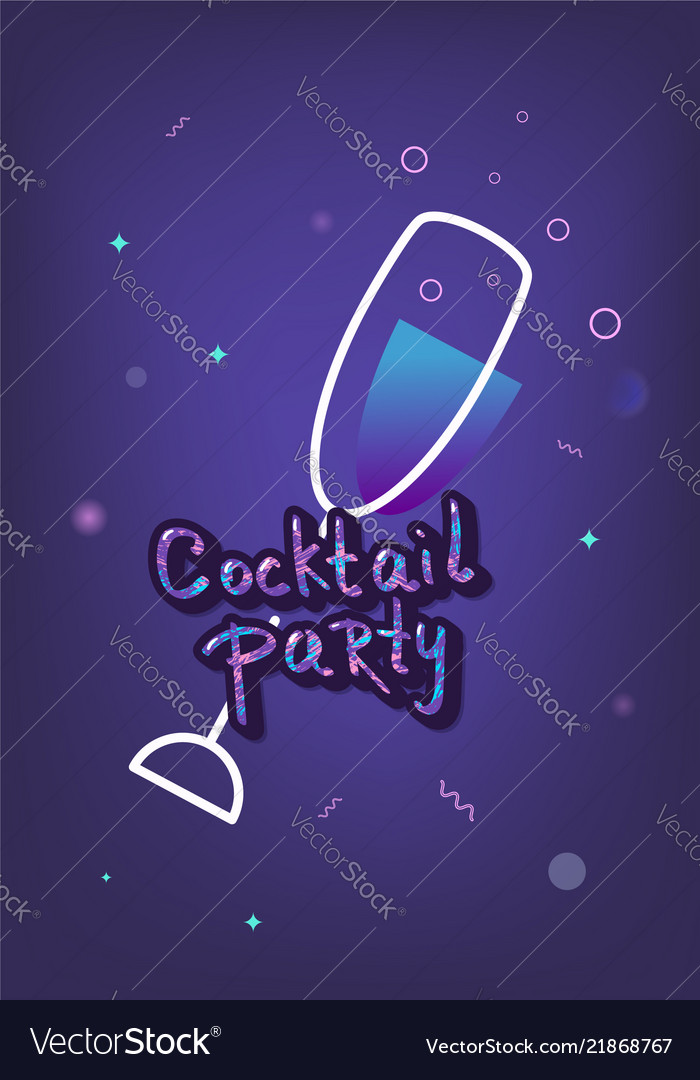 Cocktail party template